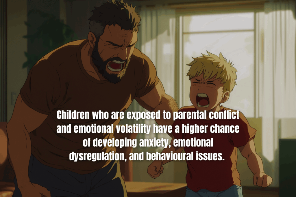 a dad yelling at his young son. How to be a calm dad