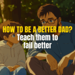 a father and son have a conversion